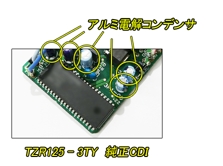 メガスピード ～TZR125 (3TY) 専用設計 デジタル進角CDI+電源取り出し ...